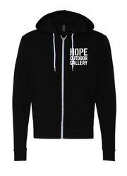 HOPE OUTDOOR GALLERY ZIP UP HOODIE