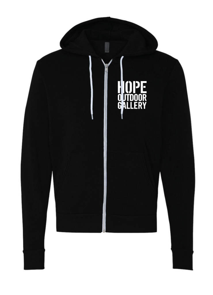 HOPE OUTDOOR GALLERY ZIP UP HOODIE