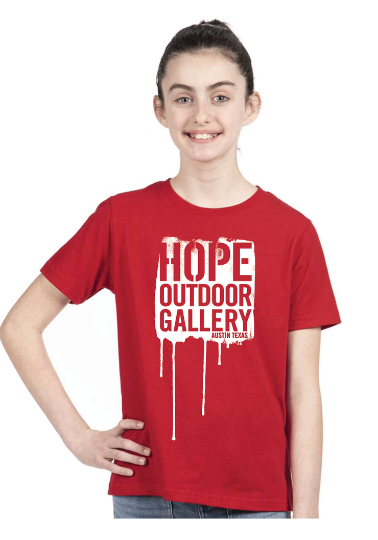 HOPE OUTDOOR GALLERY LOGO DRIP - YOUTH